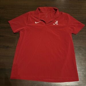 Alabama Nike Dri-FIT Red Athletic Shirt